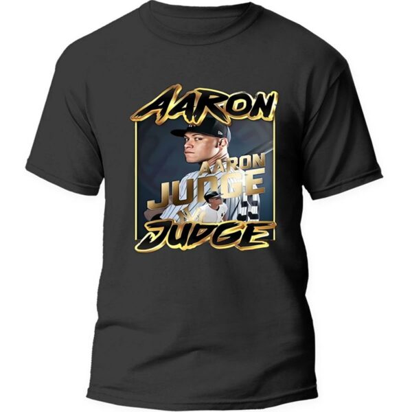 Aaron Judge Baseball New York Yankees Portrait Shirt 3 1