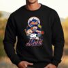 MLB New York Mets Snoopy Charlie Brown Woodstock The Peanuts Movie Baseball T shirt 3 dfg