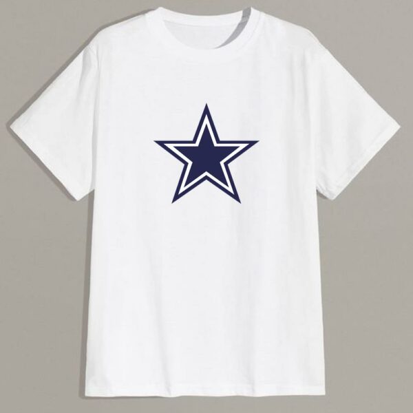 Mens Dallas Cowboys Primary Logo T shirt 2 mechsunshinew2