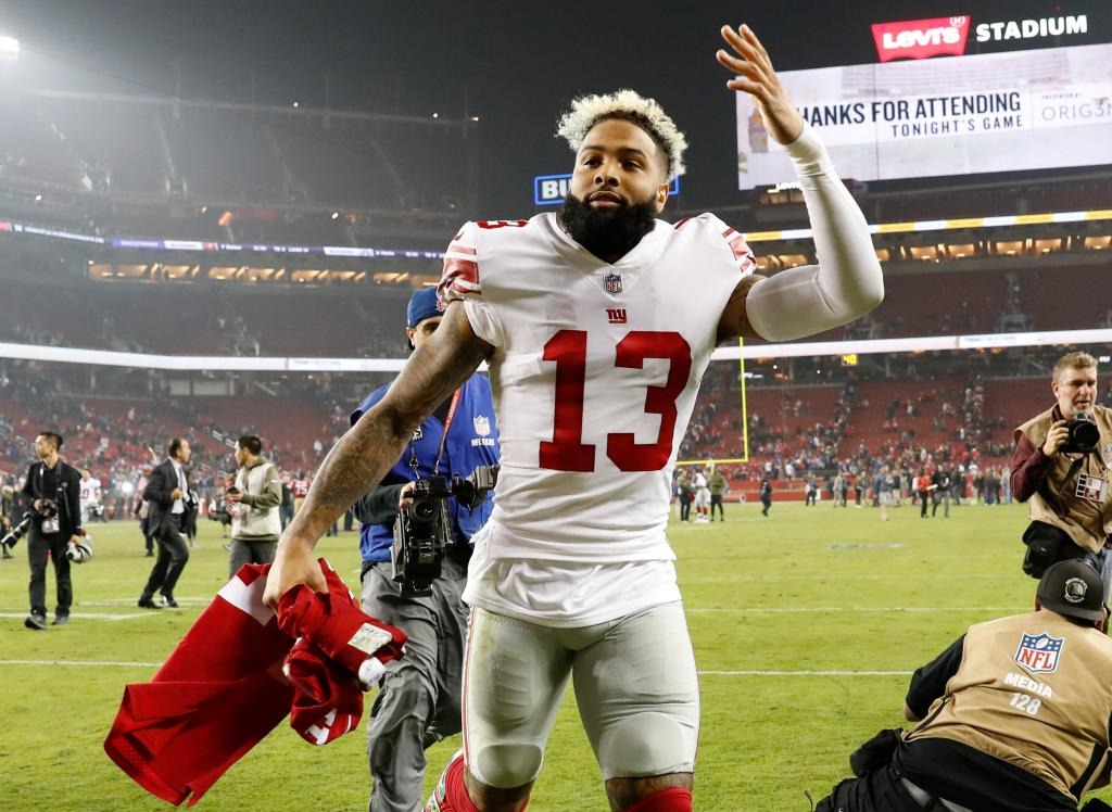 Odell Beckham Jr. With NY Giants In 2018