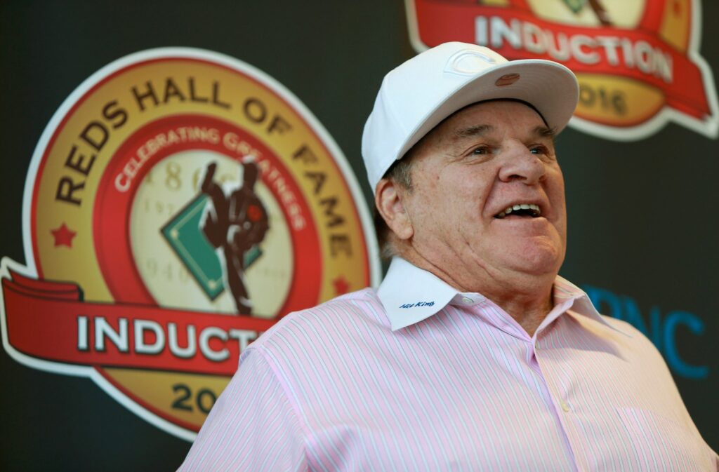Pete Rose Reds Hall of Fame