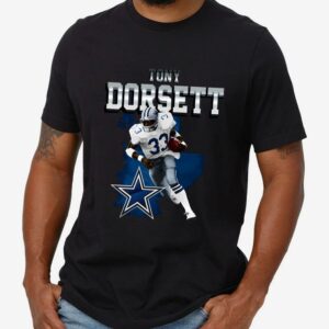 Tony Dorsett Mens Solo Dallas Cowboy Shirt 1 mechsunshine b