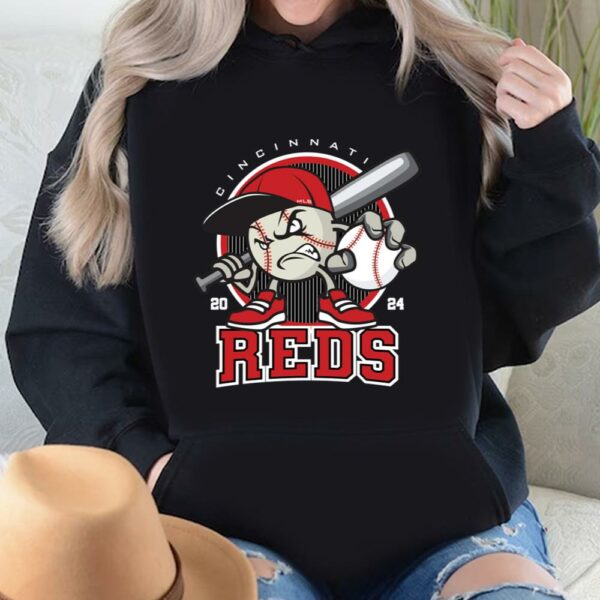 Cincinnati Reds Baseball 2024 Season T-Shirt - Image 3