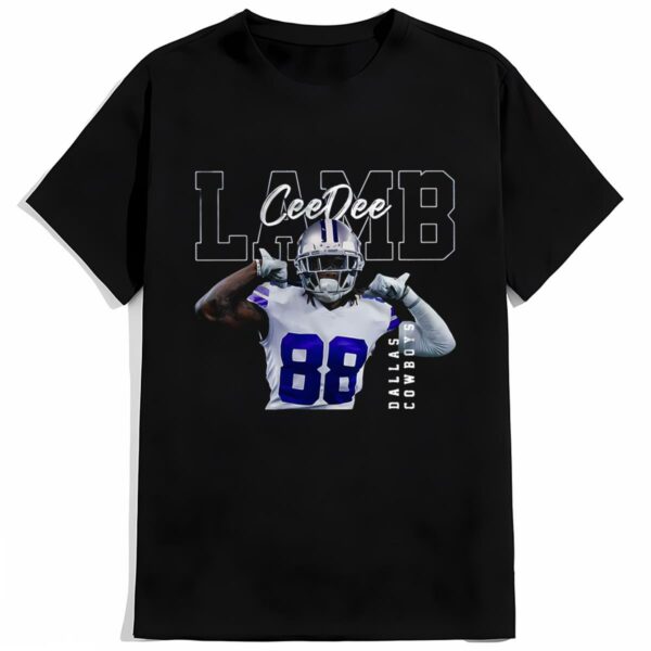 Ceedee Lamb Dallas Cowboys 88 Football Shirt 2 mechsunshine b2