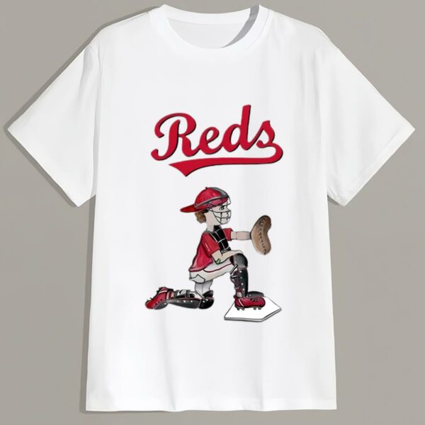 Cincinnati Reds Baseball Caleb The Catcher Shirt 2 mechsunshinew2