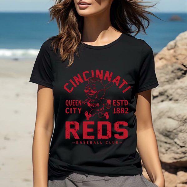 Cincinnati Reds Retro By Buck T shirt 2 b2