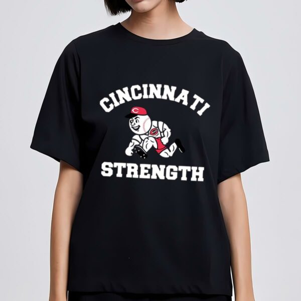 Cincinnati Reds Strength T Shirt 3 mechsunshineb3
