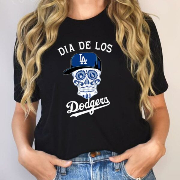 Dia De Los Dodgers Muertos T Shirt 2 2