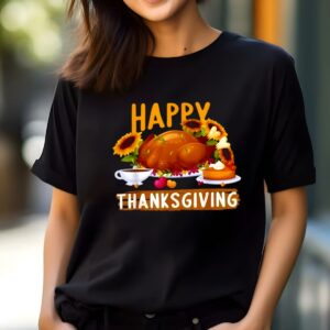 Happy Thanksgiving 2024 Celebrate Thanksgiving Day Dinner T shirt 1 blackkkk shirt
