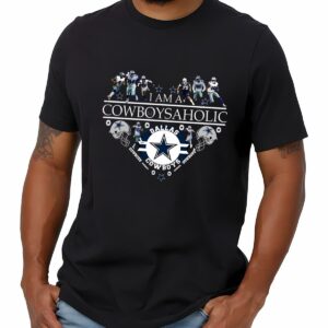 I Am A Cowboysaholic Heart Dallas Cowboys T shirts 1 mechsunshine b