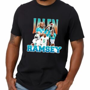 Jalen Ramsey Miami Dolphins Vintage T Shirt 1 mechsunshine b