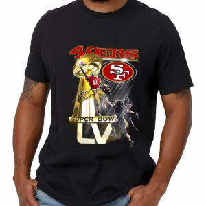 Jimmy Garoppolo San Francisco 49ers Super Bowl Trophy Signature Shirt 1 mechsunshine b