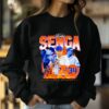 Kodai Senga New York Mets Lightning Retro Mets Shirt 4 4