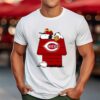 MLB Cincinnati Reds Snoopy Woodstock The Peanuts Movie Baseball T Shirt 1 1