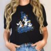 MLB Los Angeles Dodgers Mickey Mouse Donald Duck Goofy Baseball T shirt 2 2
