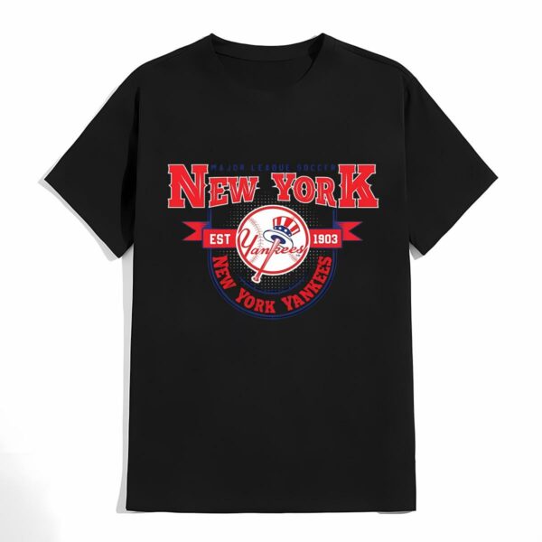 Major League Baseball New York Yankees Retro Logo T shirt 4 don