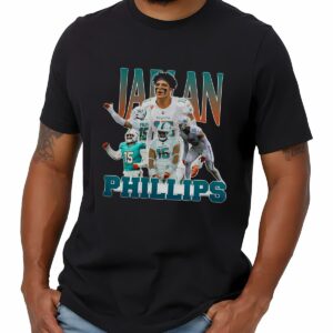 Miami Dolphins Jaelan Phillips Vintage T Shirt 1 mechsunshine b