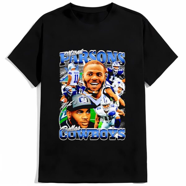 Micah Parsons Dallas Cowboys Football T shirts 2 mechsunshine b2