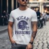 Micah Parsons Dallas Cowboys Helmet T shirt 1 w1
