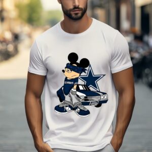 Mickey Dallas Cowboys Vintage Style Shirt 1 w1