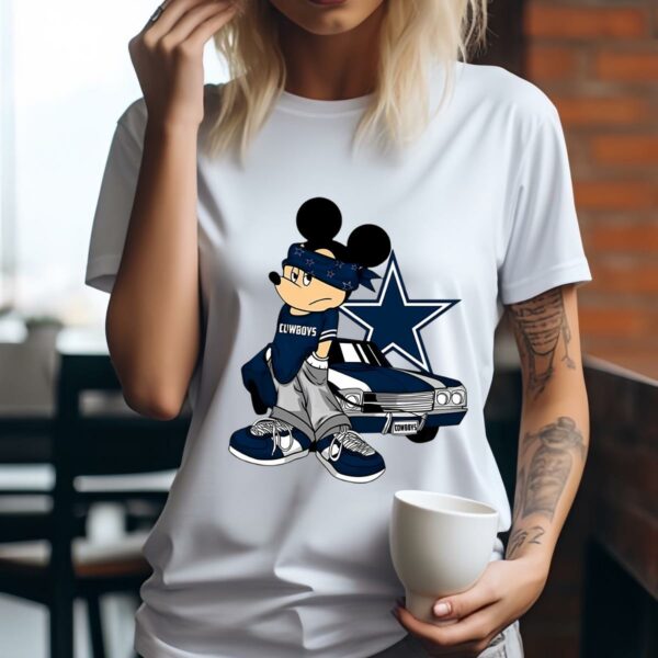 Mickey Dallas Cowboys Vintage Style Shirt 2 w2