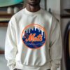 New York Mets City Logo Distressed Vintage Logo Shirt 3 10