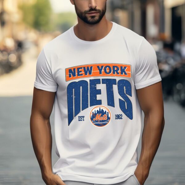 New York Mets Est 1962 Logo MLB Baseball T shirt 1 w1