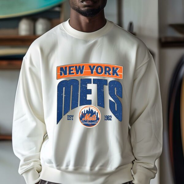 New York Mets Est 1962 Logo MLB Baseball T shirt 3 10