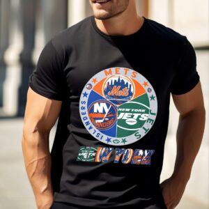 New York Mets Jets Islanders T shirt 1 b1