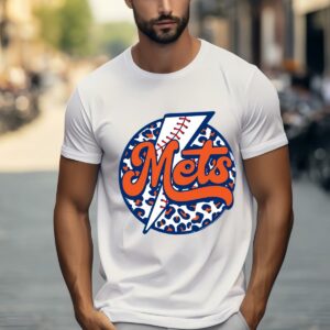 New York Mets Leopard Baseball Shirt 1 w1