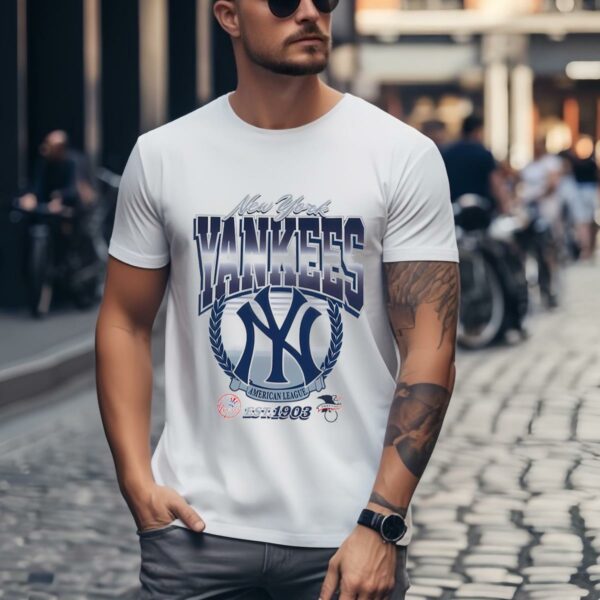 New York Yankees Baseball American League Est1903 Logo Vintage Shirt 1 w1