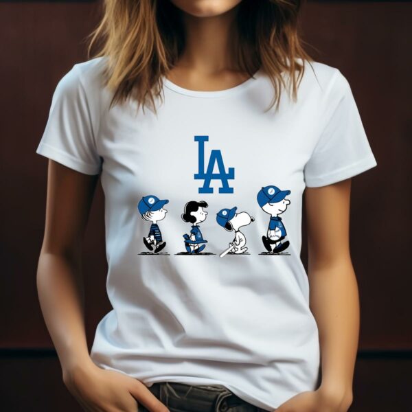 Peanus Crosswalk Los Angeles Dodgers Shirt 2 w2