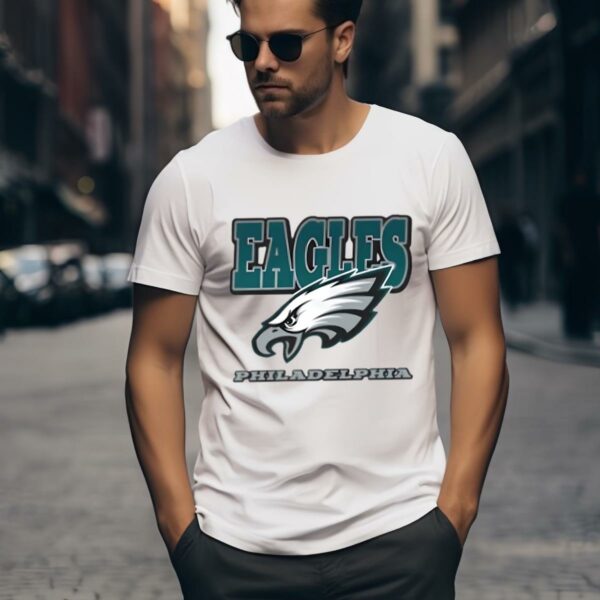 Philadelphia Eagles 2000s Retro NFL T shirt 1 w1