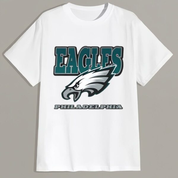 Philadelphia Eagles 2000s Retro NFL T shirt 4 w3
