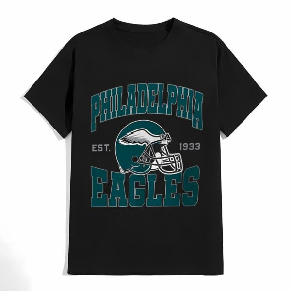Philadelphia Eagles Logo Helmet Est 1933 Shirt 4 don