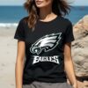 Philadelphia Eagles On An Abraded Steel Texture T shirt 2 b2