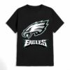 Philadelphia Eagles On An Abraded Steel Texture T shirt 4 don