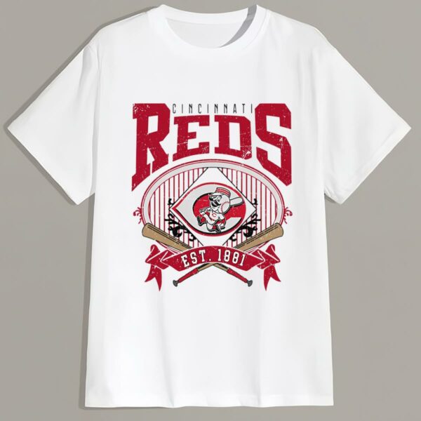 Retro Cincinnati Reds Baseball EST 1881 Shirt 2 mechsunshinew2