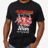 San Francisco 49ers Legend National Football In My Veins Jesus In My Heart T shirt 1 mechsunshine b