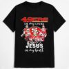 San Francisco 49ers Legend National Football In My Veins Jesus In My Heart T shirt 2 mechsunshine b2