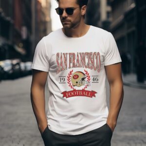San Francisco Football 49ers Vintage Shirt 1 w1