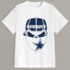 Skull Face Dallas Cowboys T Shirts 2 mechsunshinew2