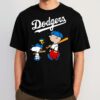 Snoopy And Charlie Brown Los Angeles Dodgers Shirt 1 1