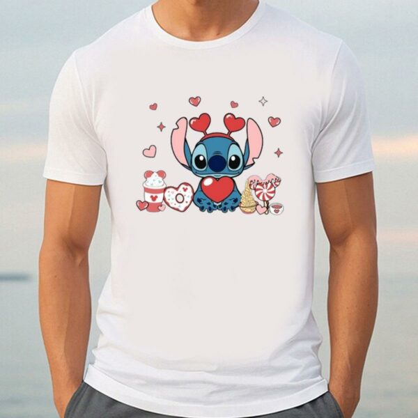 Stitch Valentines Day Lilo and Stitch Shirt 2 2