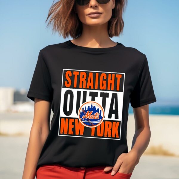 Straight Outta New York Mets Shirt 2 b2