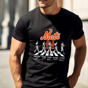 The New York Mets Abbey Road Signatures T shirt 1 b1