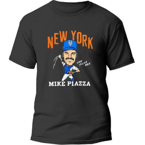 The Pizza man Mike Piazza NY Mets Shirt 3 1