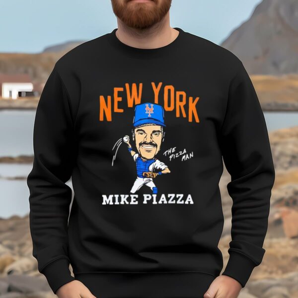 The Pizza man Mike Piazza NY Mets Shirt 5 4