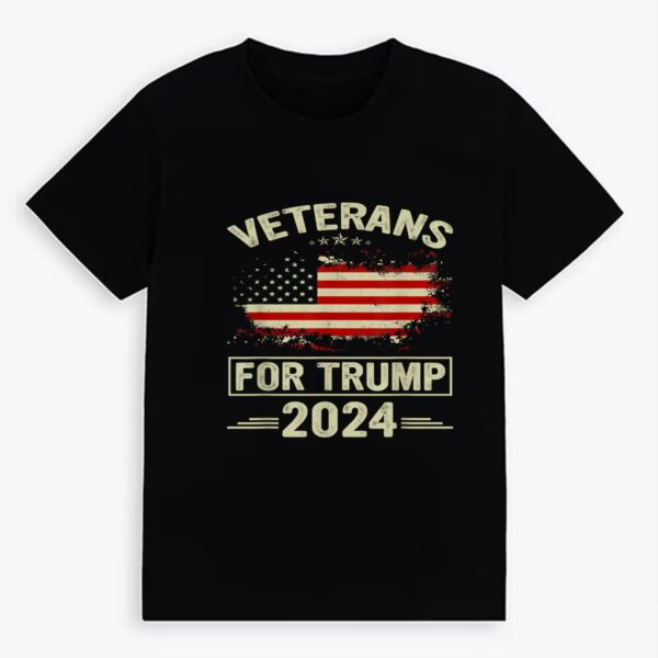 Veterans For Trump 2024 Veteran Day T Shirt 3 bbb