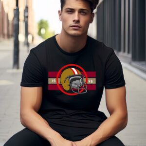 Vintage 49ers Helmet Logo Shirt 1 1
